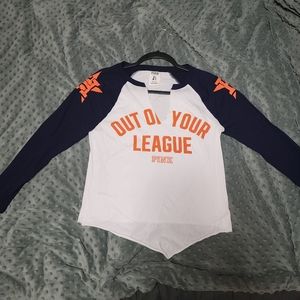 PINK VS Houston Astros Tee XS